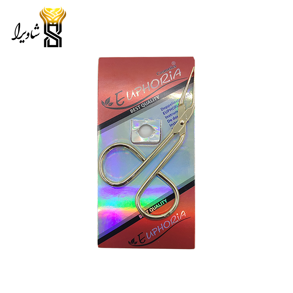 موچین قیچی ایفوریا طلایی E63