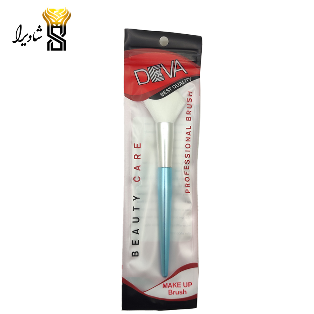 براش رژگونه دیوا آبی کاور دار