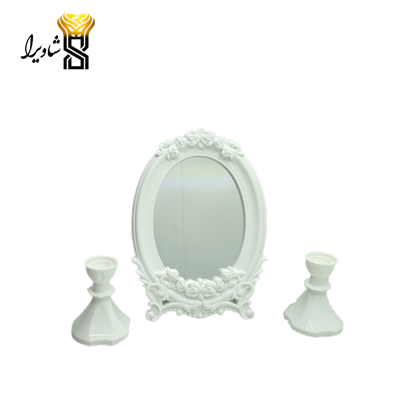 تصویر از آینه شمعدان