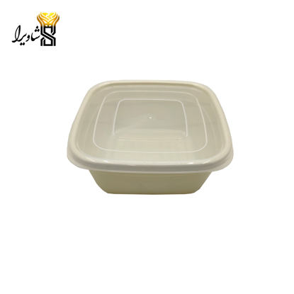 تصویر از ظرف نگهدارنده درب دار بزرگ