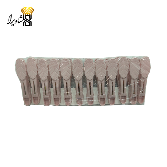 تصویر از گیره لباس پلاستیکی ۱۲ عددی