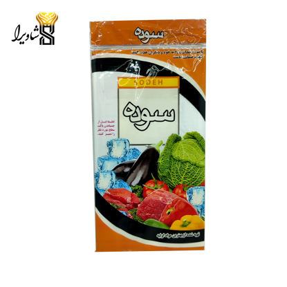 تصویر از پلاستیک فریزر چسبی سوده