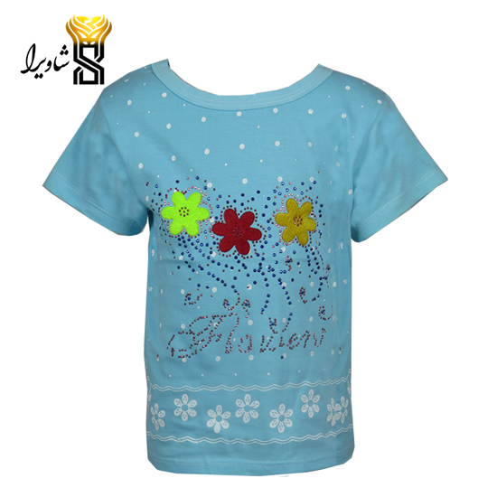 تصویر از تیشرت گلدار