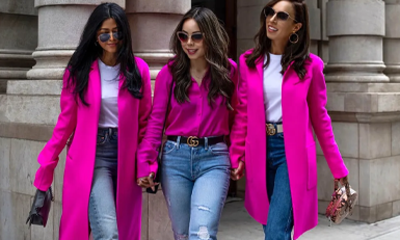 رنگ سرخابی با چه رنگی ست می‌شود؟