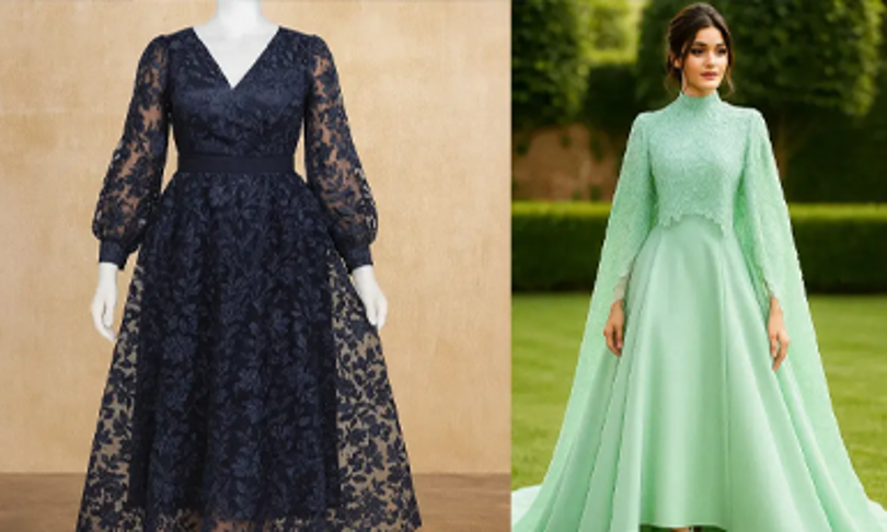 مدل لباس مجلسی گیپور