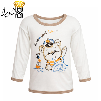 تصویر از آستین بلند خرسی ساده