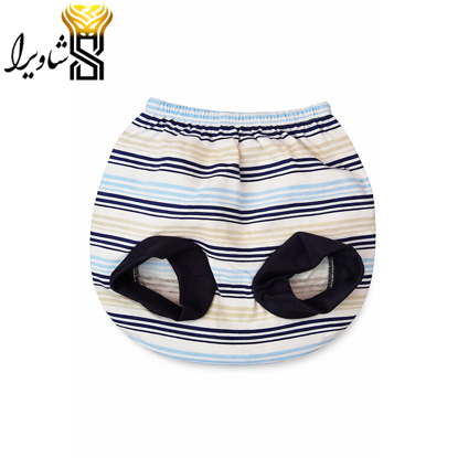 تصویر از شلوارک راه راه